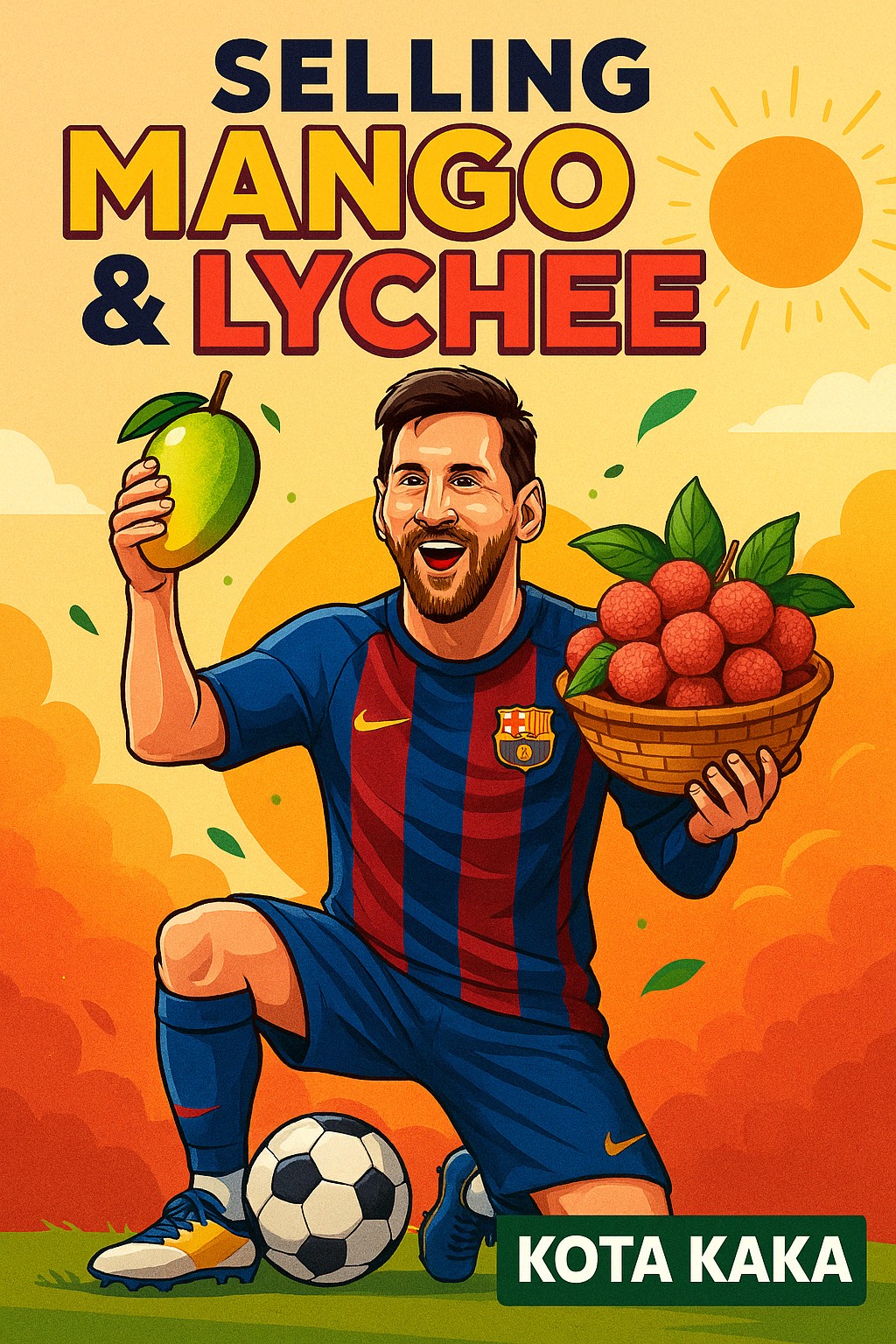 Messi with Mango & Lychee